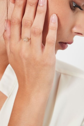 Anillo Flora Arabesque - Oro amarillo