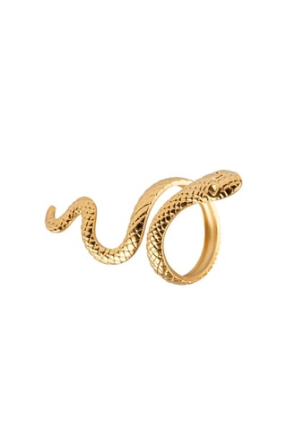 Anillo - Chapado en oro amarillo