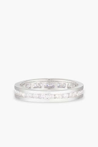 Anillo Life - Oro blanco y diamantes