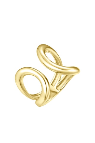 Anillo bañado en oro fino amarillo