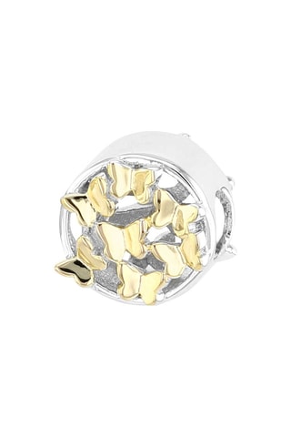 Charm - Plata chapada en oro amarillo