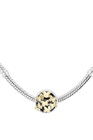 Charm - Plata chapada en oro amarillo