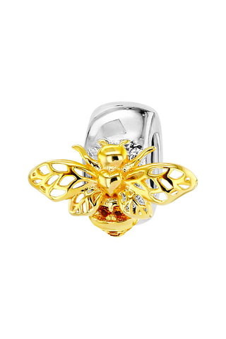 Charm - Plata chapada en oro amarillo