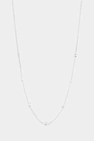 Collar Sunshine - Oro blanco y diamantes