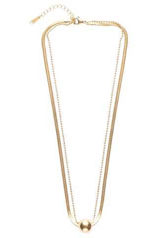 Collar - Chapado en oro amarillo