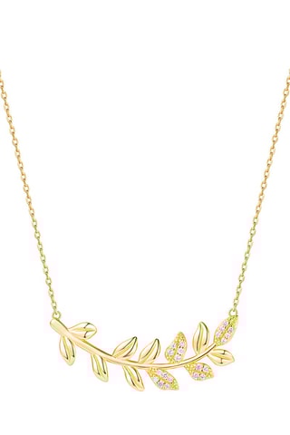 Collar bañado en oro fino amarillo