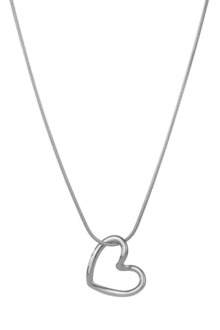 Collar Lexi - Acero inoxidable plateado