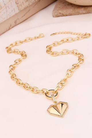 Collar - Chapado en oro amarillo 