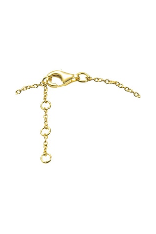 Collar - 
Plata chapada en oro amarillo