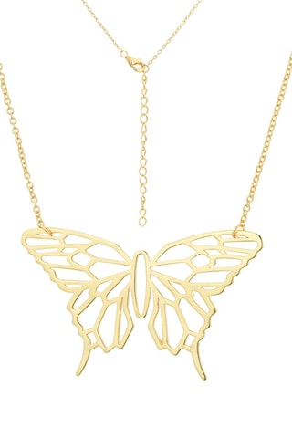 Collar bañado en oro fino amarillo