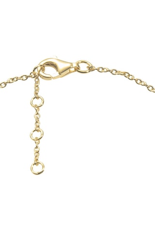 Collar - Chapado en oro amarillo y piedra de luna 