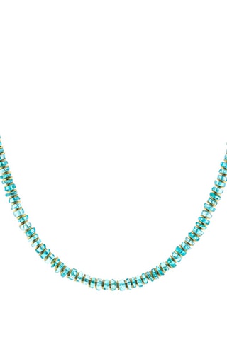 Collar bañado en oro fino amarillo - Apatitas