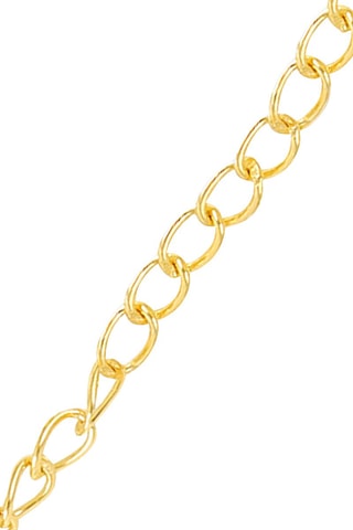 Collar bañado en oro fino amarillo - Lapislázuli