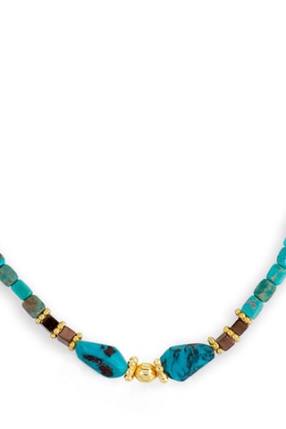 Collar - Turquesas y hematitas