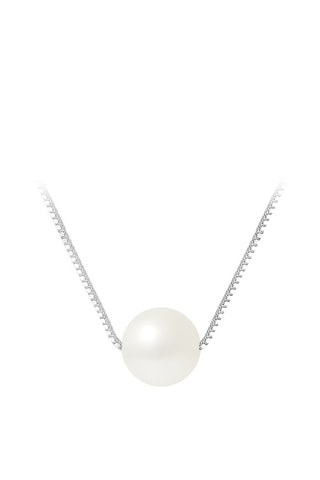 Collar - Plata y perla cultivada de agua dulce