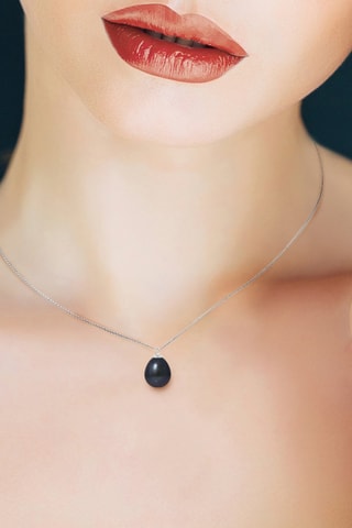 Collar - Plata y perla cultivada de agua dulce