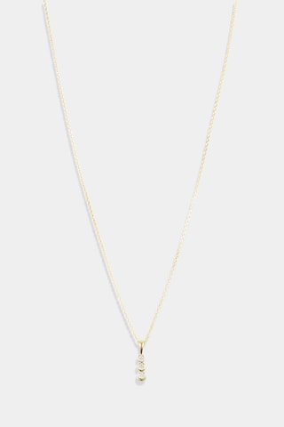 Colgante Mini trilogy -  Oro amarillo y diamantes