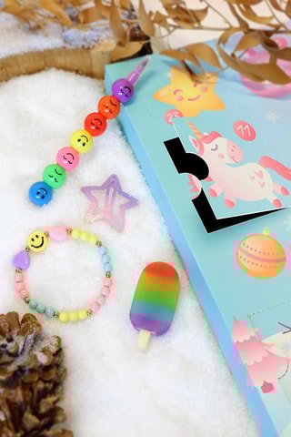 Calendario de Adviento infantil - 24 accesorios - Desde 5 años