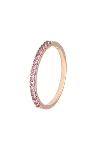 Anillo Reflet d’Améthyste - Oro rosa y amatistas