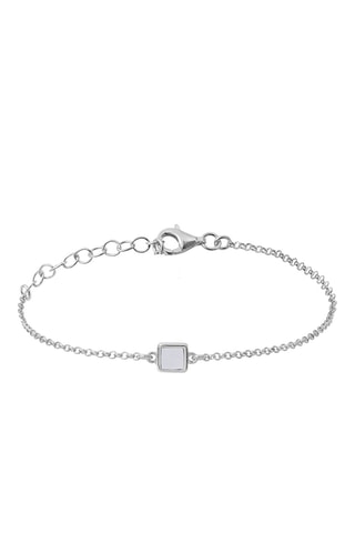 Pulsera - Plata y nácar