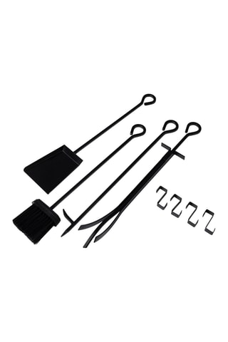 Leñero vertical y sus accesorios - 45 x 170 x 30 cm