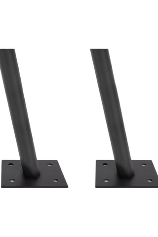 2 postes exteriores para toldo - 220 x 12 x 12 cm