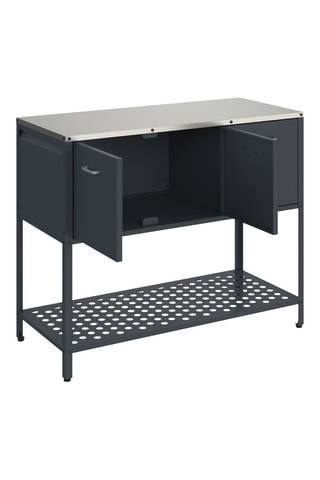 Mueble de cocina exterior con 3 puertas Almería - 90 x 110 x 50 cm