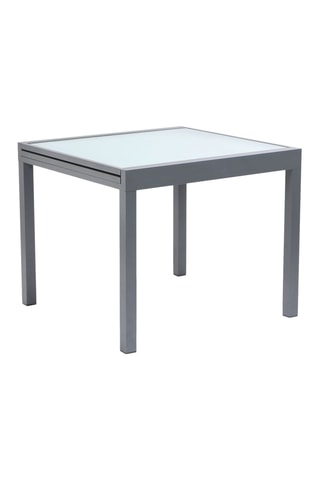 Mesa de jardín extensible - Gris