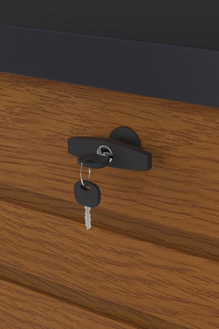 Arcón para el jardín - 165 x 63 x 70 cm