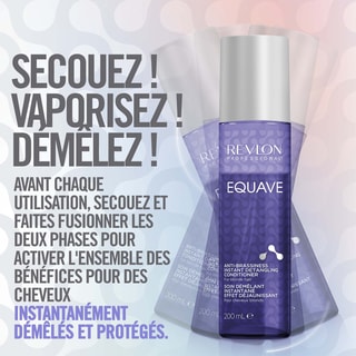 Soin démêlant & anti-jaunissement - Equave - Cheveux blonds, blancs ou méchés - 200 ml