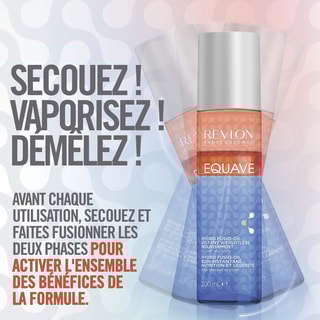 Soin démêlant nourrissant sans rinçage - Equave - 3 phases - Cheveux & corps - 200 ml