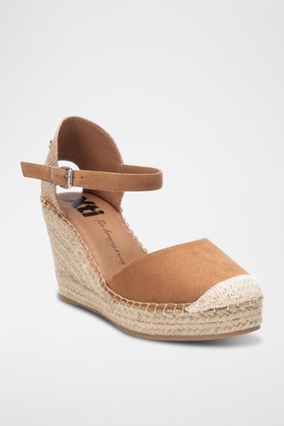 Espadrilles compensées - Camel