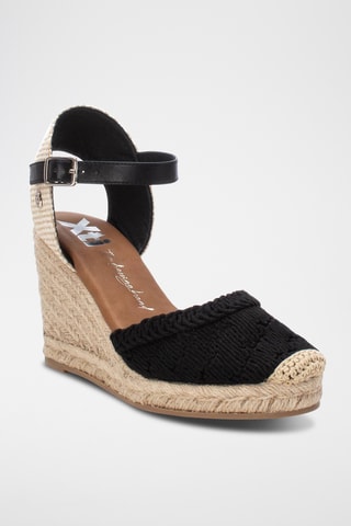 Espadrilles compensées - Noir