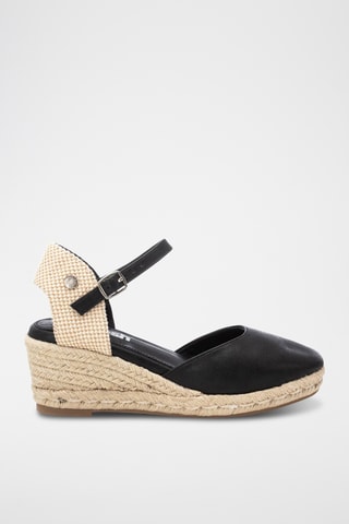 Espadrilles compensées - Noir