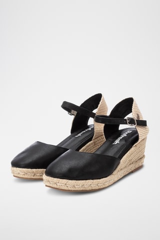 Espadrilles compensées - Noir