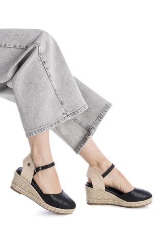 Espadrilles compensées - Noir