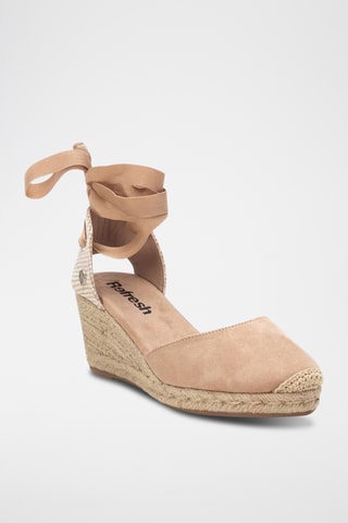 Espadrilles compensées - Beige