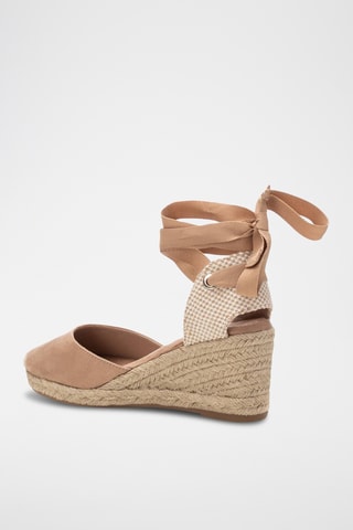 Espadrilles compensées - Beige