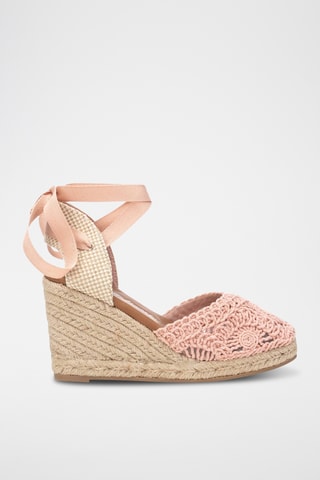 Espadrilles compensées - Nude