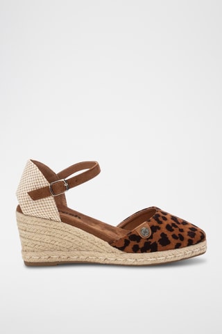 Espadrilles compensées - Camel