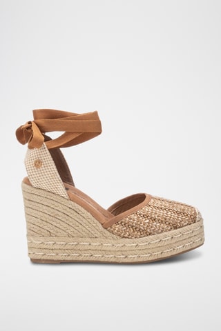 Espadrilles compensées - Taupe