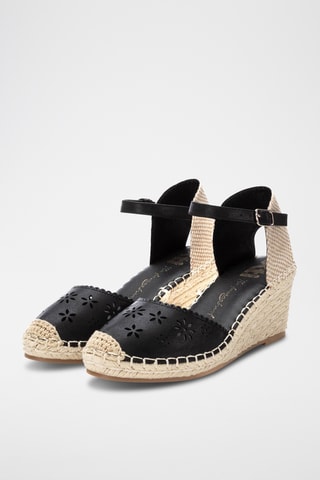 Espadrilles compensées - Noir