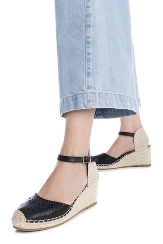 Espadrilles compensées - Noir