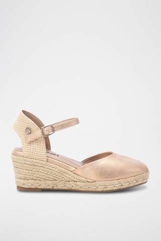 Espadrilles compensées - Nude