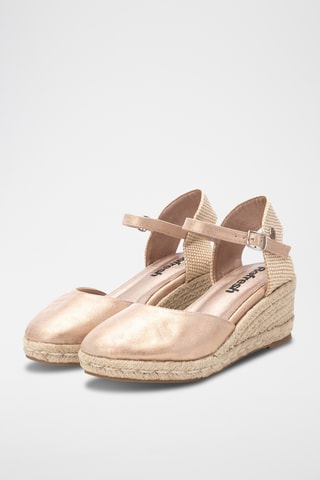 Espadrilles compensées - Nude