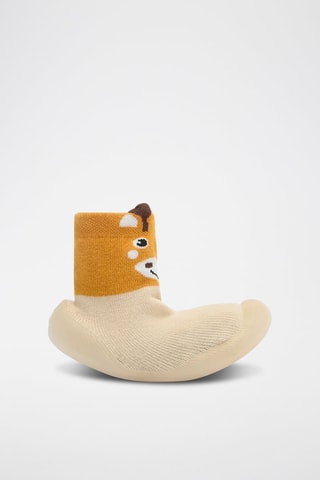 Tennis-chaussettes - Beige