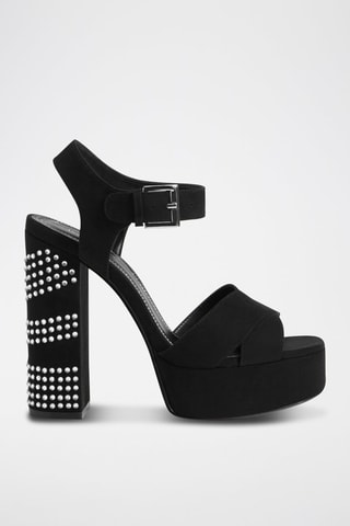 Sandalen met Hak - Zwart