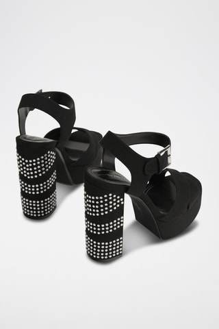 Sandalen met Hak - Zwart