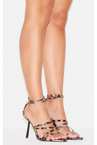 Sandales à talons - Marron- Pretty Little Thing