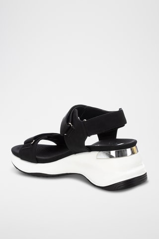 Sandales compensées - Noir